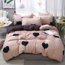Solstice Home Textile Girl Kids Bedding Set Honey Peach Pink Duvet Cover Sheet Pillowcase Woman Adult Bed Linens King Queen Full