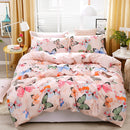 Solstice Home Textile Girl Kids Bedding Set Honey Peach Pink Duvet Cover Sheet Pillowcase Woman Adult Bed Linens King Queen Full