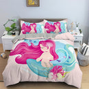 Dancing Girl Duvet Cover Ballet Girls Bedding Set Bed Linen Home Textile Bedclothes Soft Bed Set Queen/King Size for Kids