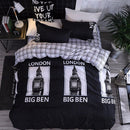 3D Home Textile Fashion Bedding Sets Girl Adult Teen Linens Red Heart Fashion Duvet Cover Pillowcase Flat Bed Sheet Queen