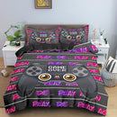 Game Handle Bedding Set Luxury Duvet Cover With Pillowcase Quilt Cover Queen King Bed Linens Cartoons Kids Boys Bed Cover Set