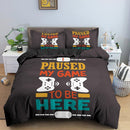 Game Handle Bedding Set Luxury Duvet Cover With Pillowcase Quilt Cover Queen King Bed Linens Cartoons Kids Boys Bed Cover Set