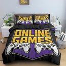 Game Handle Bedding Set Luxury Duvet Cover With Pillowcase Quilt Cover Queen King Bed Linens Cartoons Kids Boys Bed Cover Set