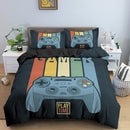 Game Handle Bedding Set Luxury Duvet Cover With Pillowcase Quilt Cover Queen King Bed Linens Cartoons Kids Boys Bed Cover Set