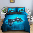 2/3 Pcs Gamer Duvet Cover Set Game Bedding Set Kids Boys Bed Set Game Quilt Cover Comforter Cover Gamer Bedding Set