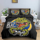 Kids Gamer Duvet Cover Set With Pillowcases Gamepad Boys Girls Bed Set Game Quilt Cover Comforter Cover Children Bedding Set